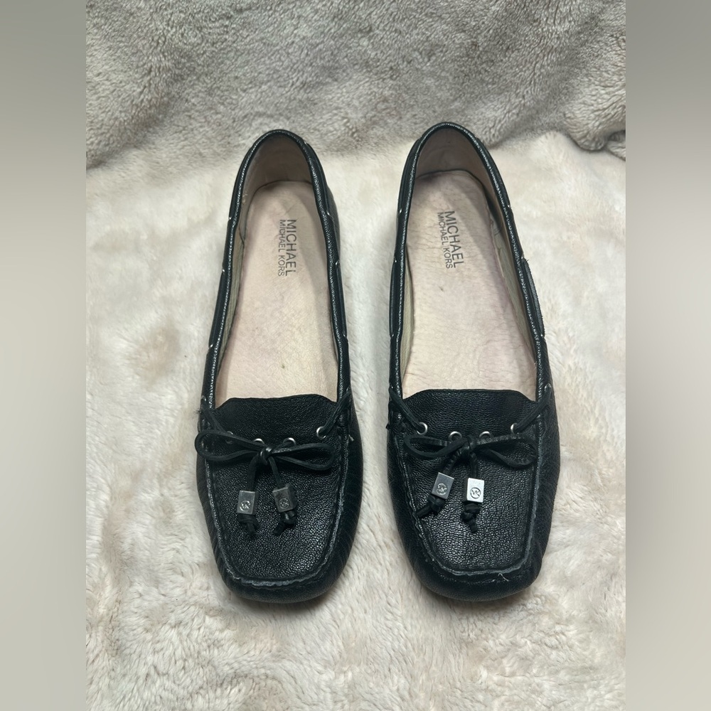 MICHAEL Michael Kors Black Tassel Loafers